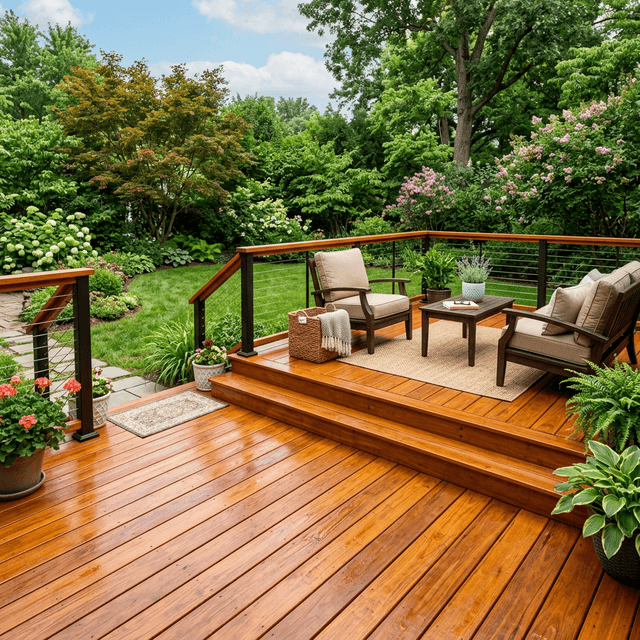 Deck Restoration — after